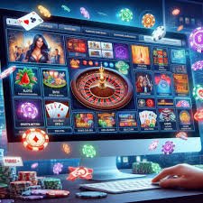 Pengguna menikmati pengalaman transaksi lancar dan cepat di platform hiburan digital dengan tampilan modern