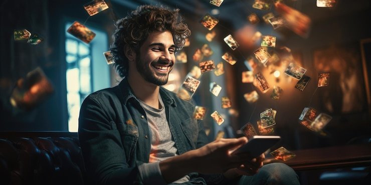 Visualisasi keamanan teknologi transaksi online pada platform hiburan digital yang terpercaya